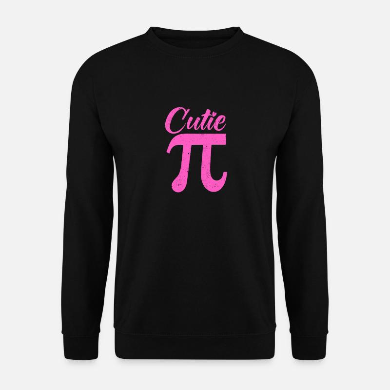 Cutie Pi Day Symbol Math National Pie Mathematik - Unisex Pullover - Schwarz