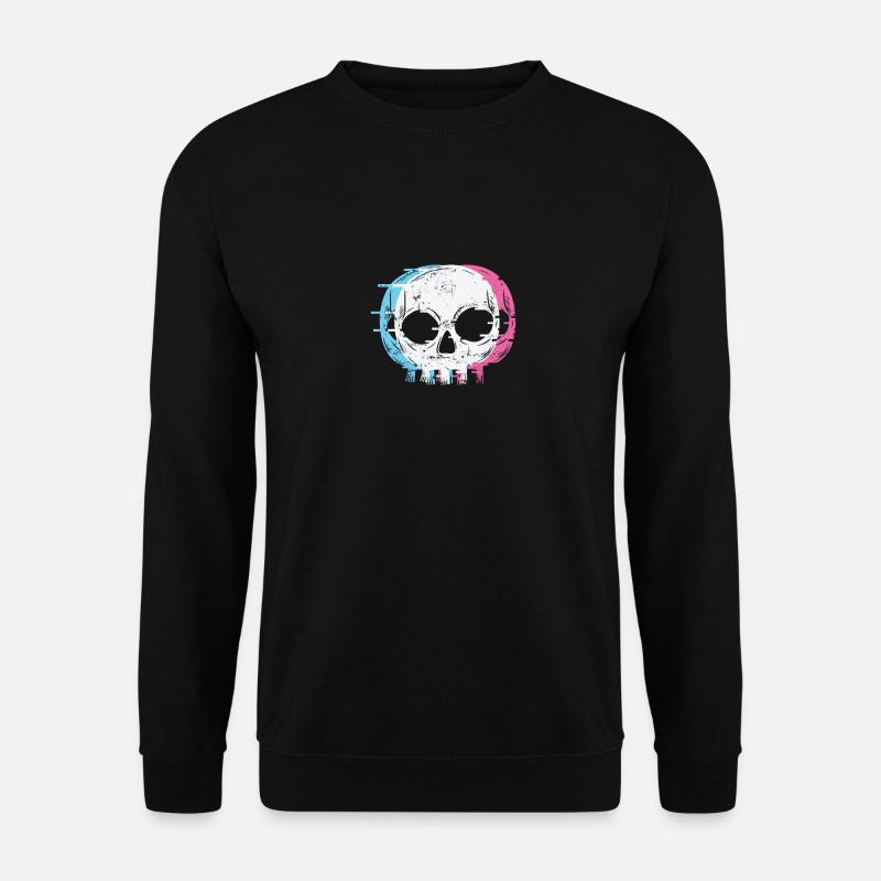 Skull Style gothique - Sweat-shirt Unisexe - noir
