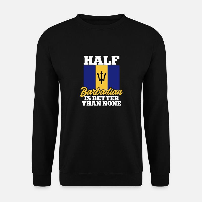 Barbados flag Barbadian bayan - Unisex Sweatshirt - black