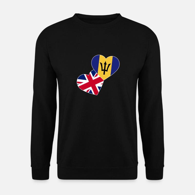 Barbados flag Barbadian bayan - Unisex Sweatshirt - black