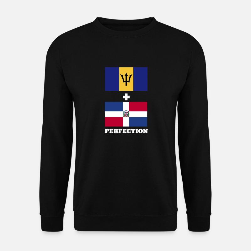 Barbados flag Barbadian bayan - Unisex Sweatshirt - black