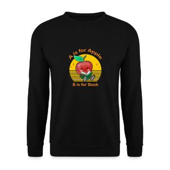 Kindergärtnerin Vorschullehrerin Kleinkind - Unisex Pullover - Schwarz - Vorne - Alina (178cm) & Michal (187cm)