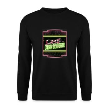 programming equestrian awesome hacker funny quote - Unisex Sweatshirt - black - Front - Alina (178cm) & Michal (187cm)