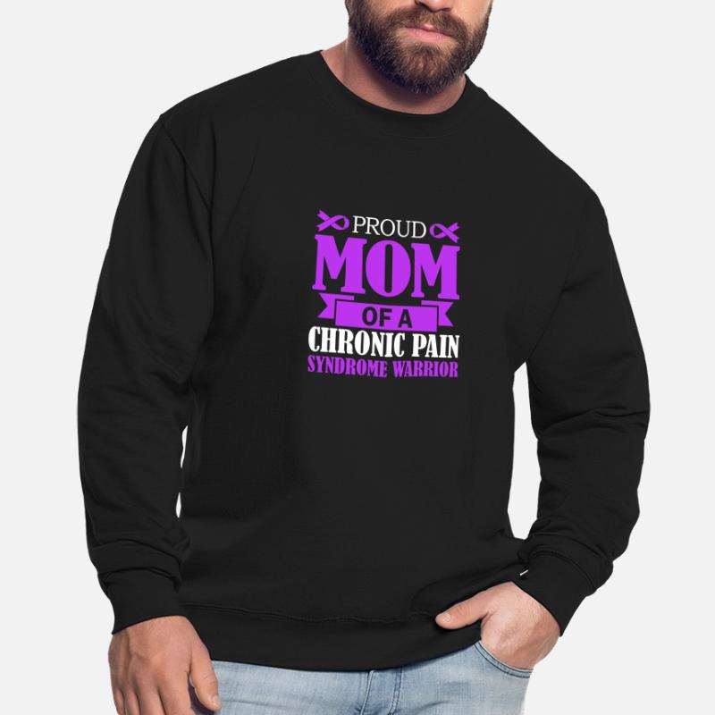 Stolze Mutter Eines Kriegers Mit Chronischem Unisex Pullover