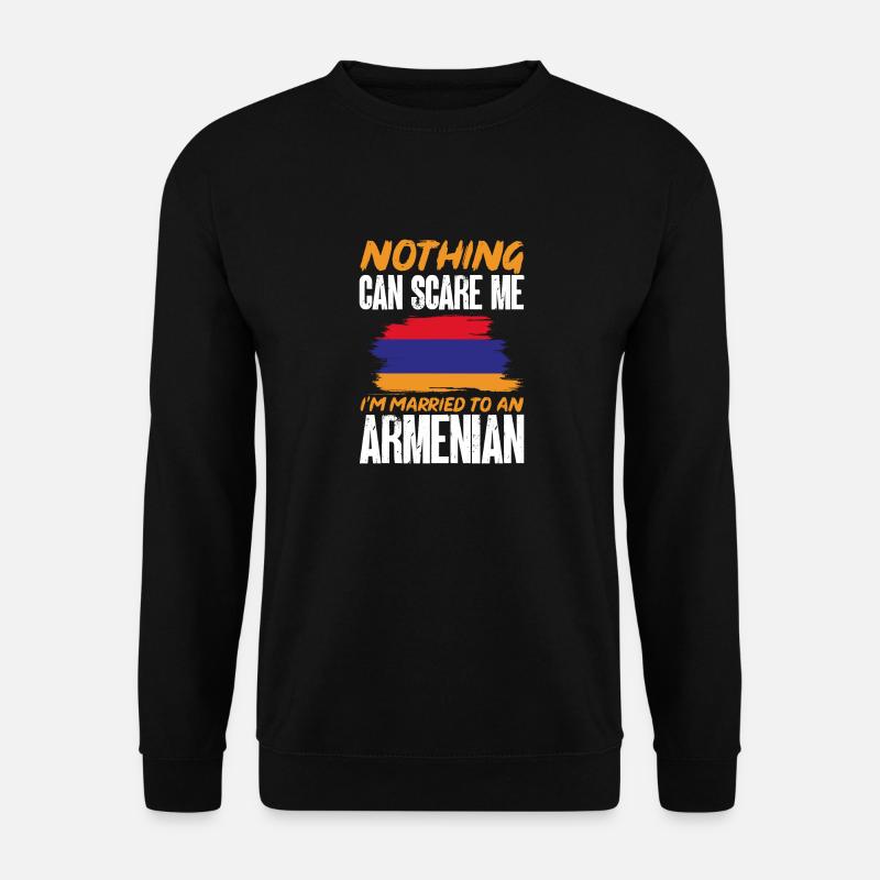 Armenian flag Armenia - Unisex Sweatshirt - black