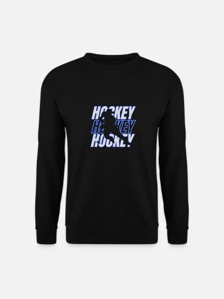 Hockey Ice Hockey Eishockey - Unisex Pullover - Schwarz