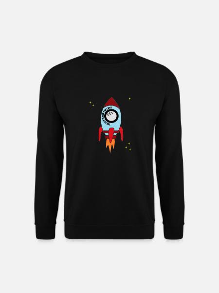 Rocket Sky n’est pas la limite - Sweat-shirt Unisexe - noir
