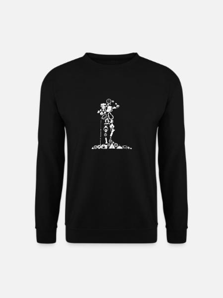 Trekking Hikers Hiking Backpackers - Unisex Sweatshirt - black
