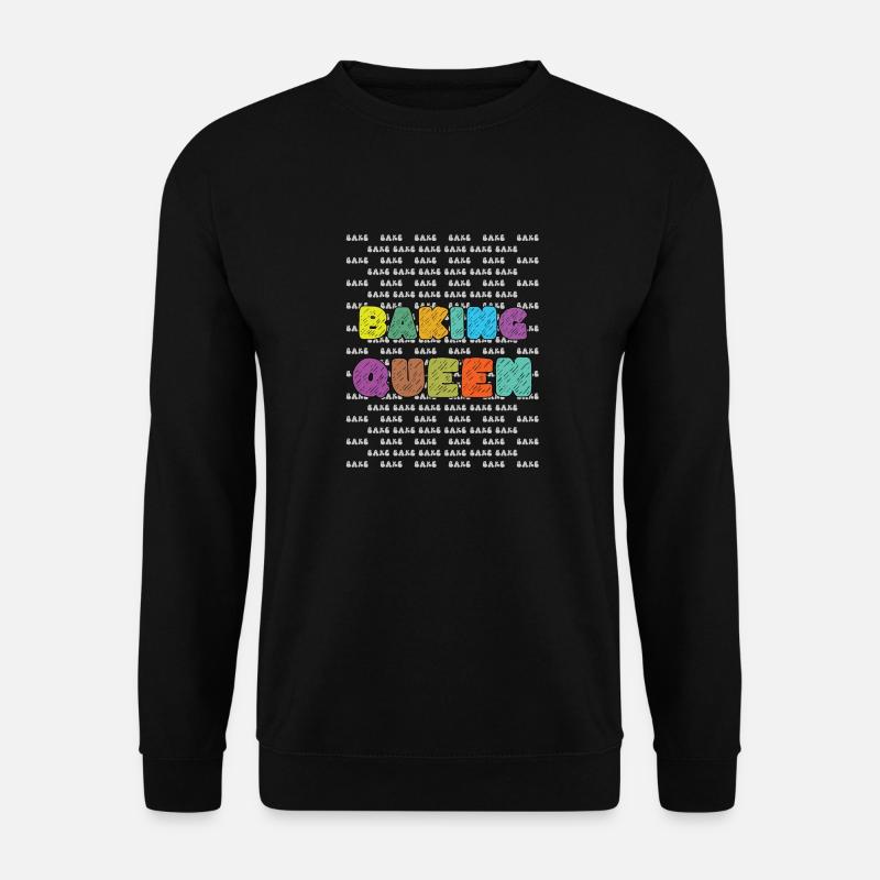 Baking queen - Unisex Sweatshirt - black