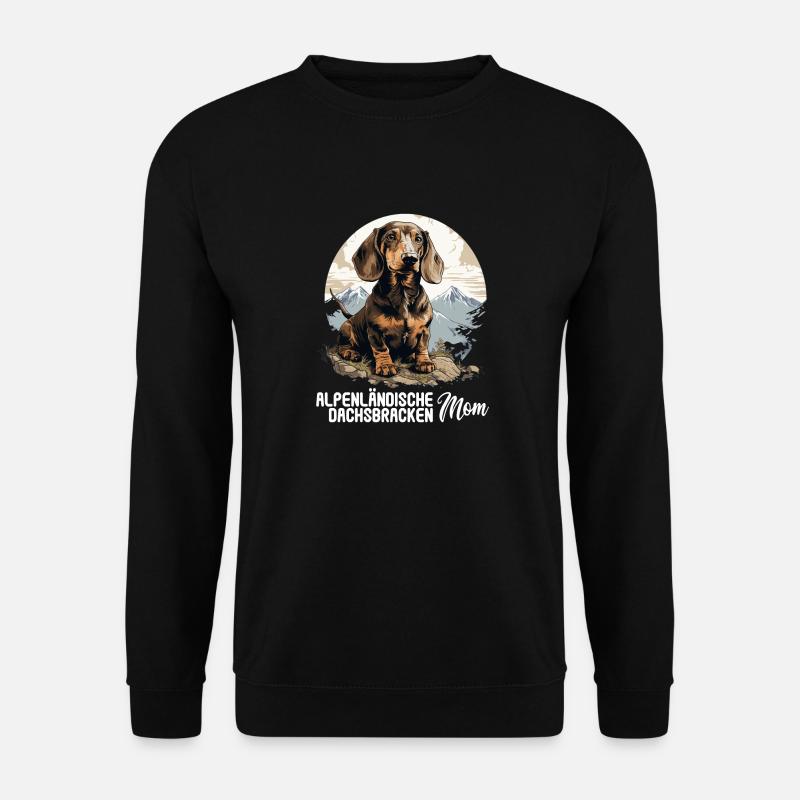 Alpenländische Dachsbracke - Unisex Pullover - Schwarz