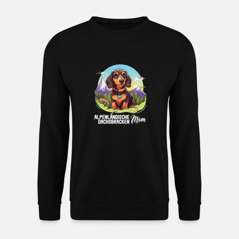 Alpenländische Dachsbracke - Unisex Pullover - Schwarz