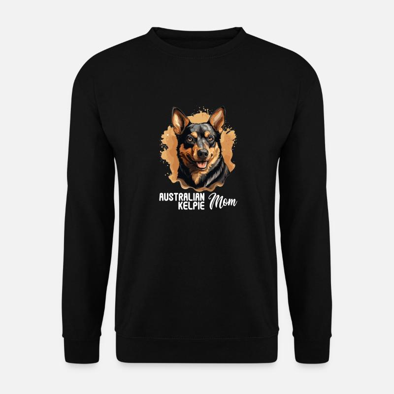 Dog Australian Kelpie - Unisex Sweatshirt - black