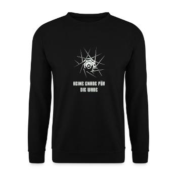 Keine Gnade für die Wade Bike - Unisex Pullover - Schwarz - Vorne - Alina (178cm) & Michal (187cm)