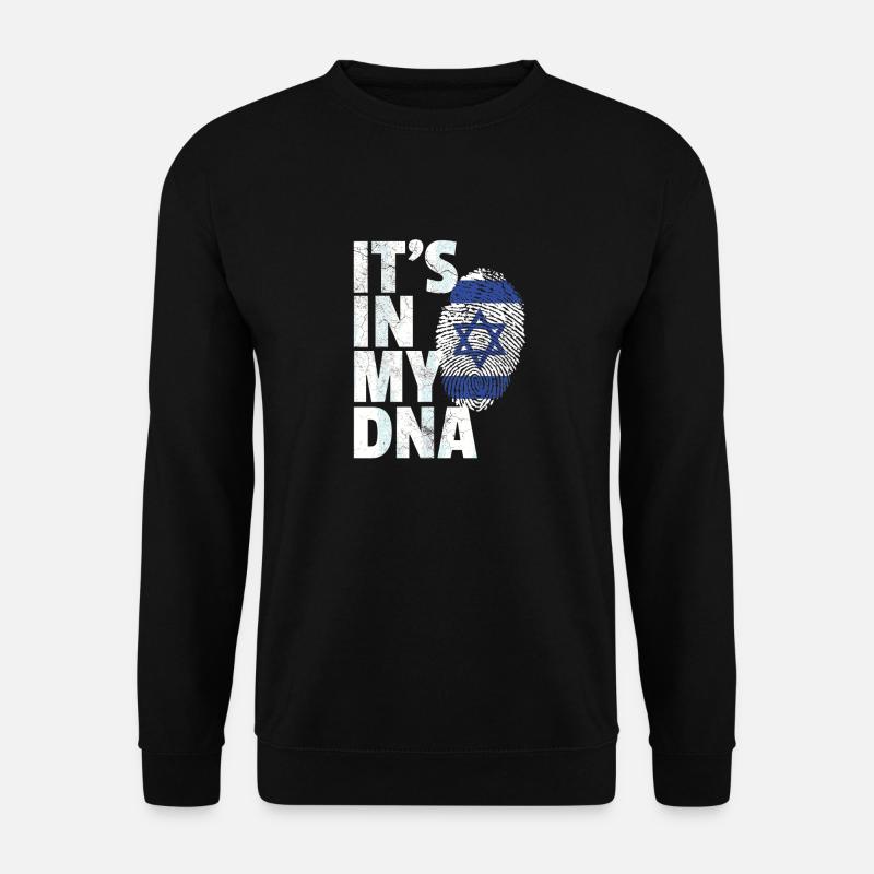 Israel DNA - Unisex Pullover - Schwarz