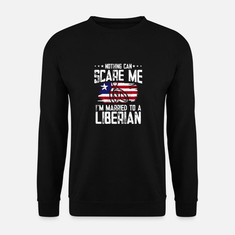 Drapeau du Libéria Libériens - Sweat-shirt Unisexe - noir