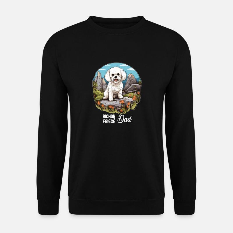 Dog Bichon Friesé - Unisex Sweatshirt - black