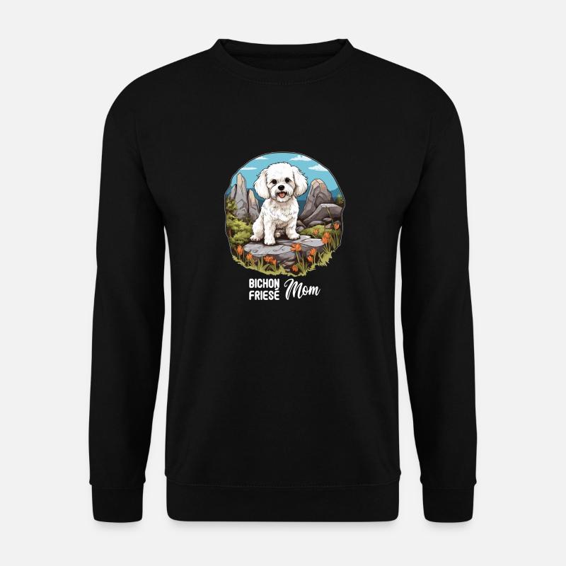 Dog Bichon Friesé - Unisex Sweatshirt - black