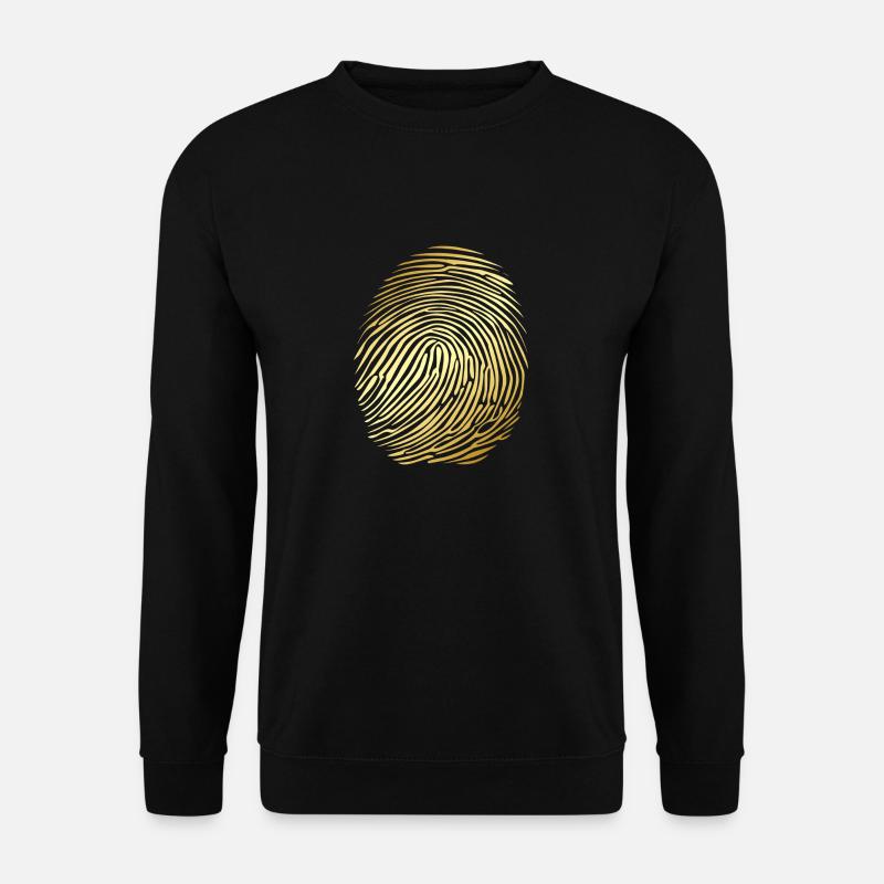FINGERPRINTS - Unisex Sweatshirt - black