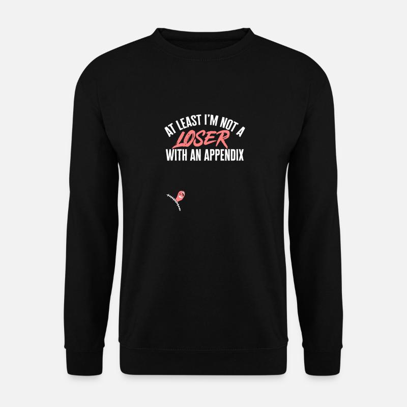 Appendicectomie Appendicite - Sweat-shirt Unisexe - noir