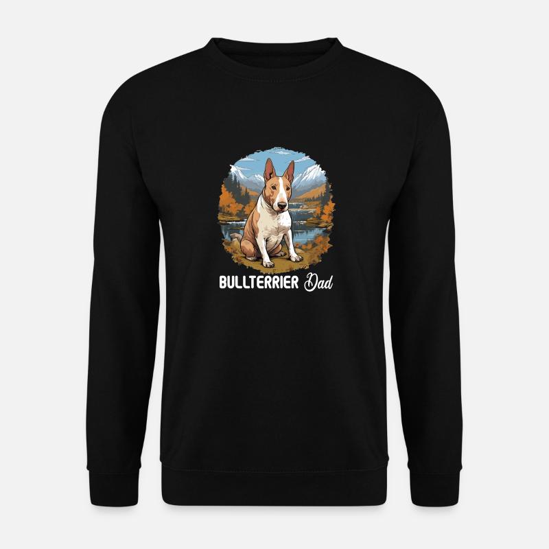 Dog Bull Terrier - Unisex Sweatshirt - black