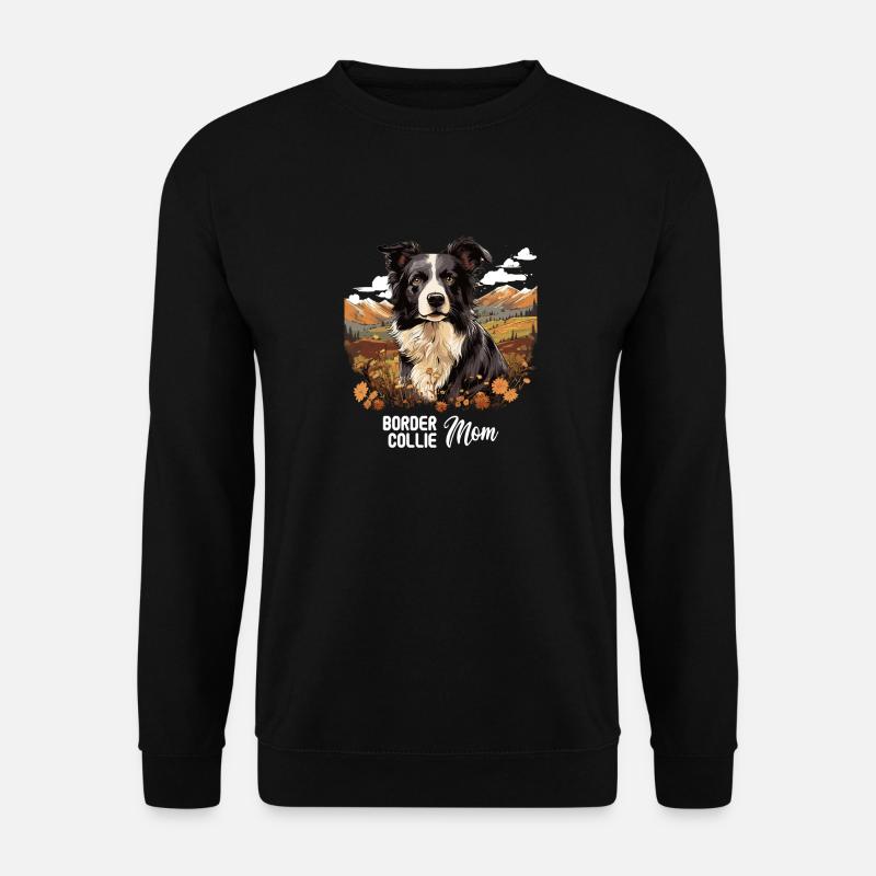 Dog Border Collie - Unisex Sweatshirt - black