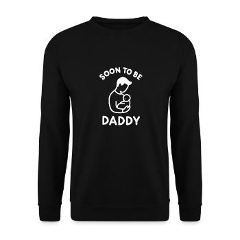 Bald Papa - Unisex Pullover - Schwarz - Vorne - Alina (178cm) & Michal (187cm)