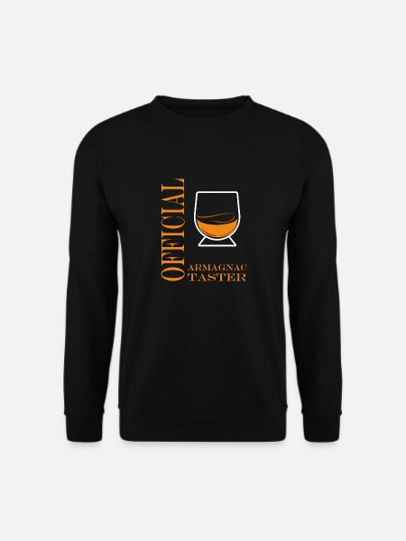 Official armagnac taster - Sweat-shirt Unisexe - noir