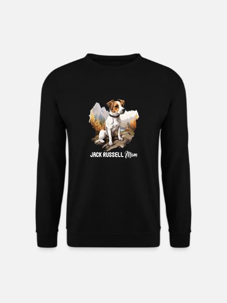 Hund Jack Russell - Unisex Pullover - Schwarz