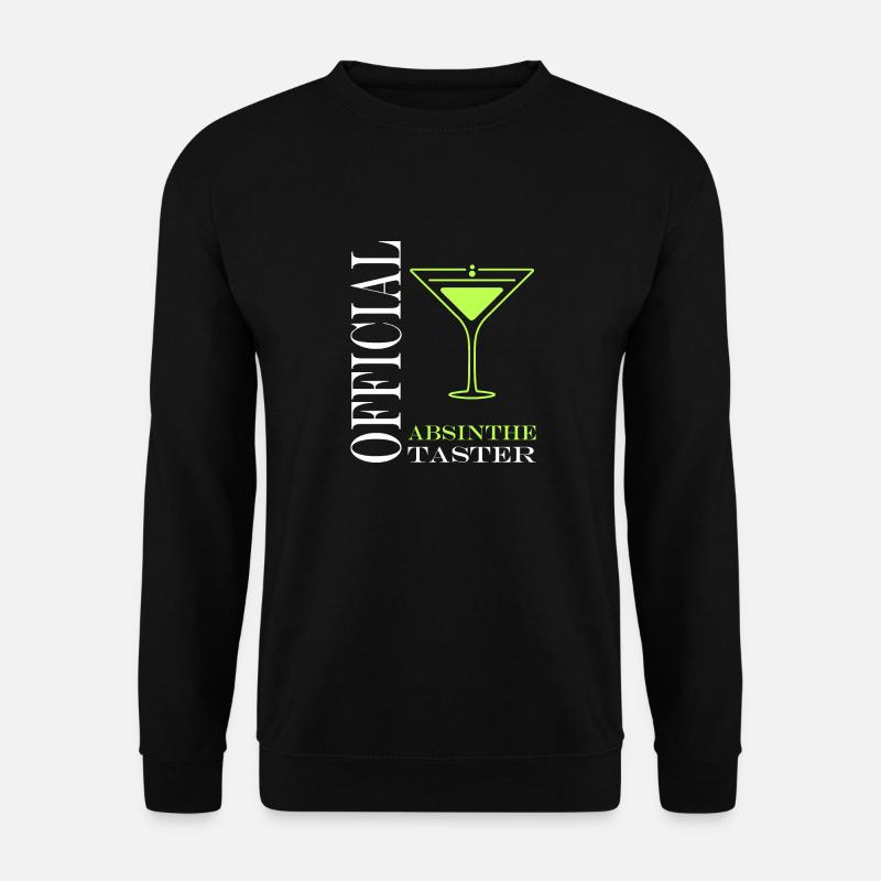 Official absinthe taster - Unisex Sweatshirt - black