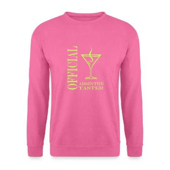 Offizielle Absinth-Verkostung - Unisex Pullover - Pink - Vorne