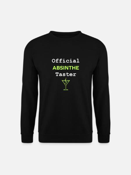 Official absinthe taster - Unisex Sweatshirt - black