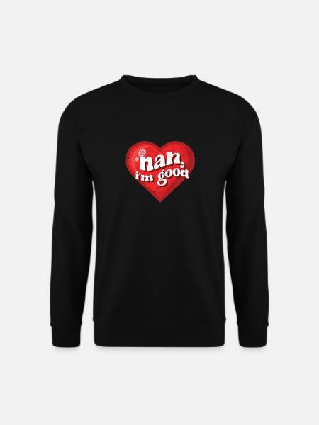 Divertido Anti Día de San Valentín Corazón Soltero Orgullo No Me - Sudadera unisex - negro