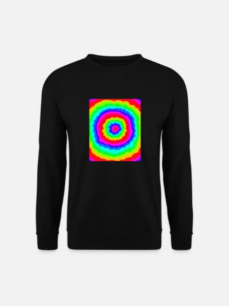 Flower Power - Unisex Pullover - Schwarz