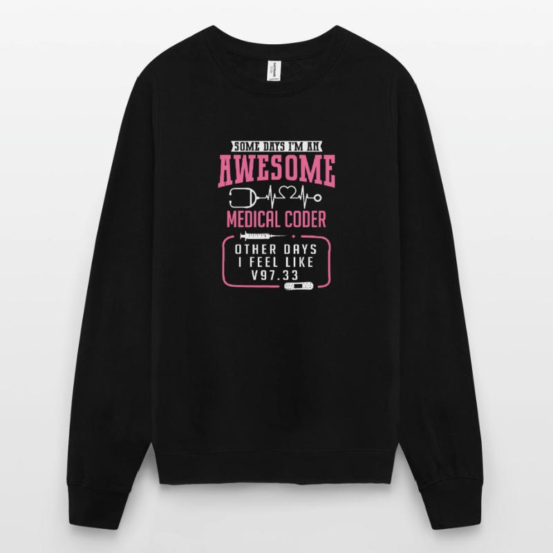 Medical Coder Coding Specialist Unisex Sweatshirt