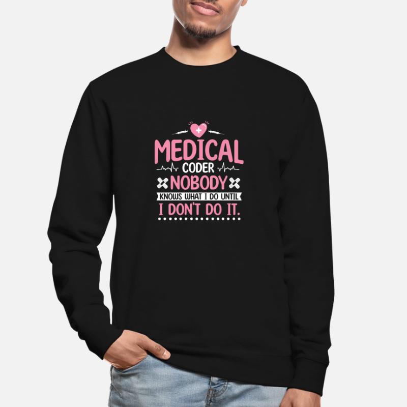 Medical Coder Coding Specialist Unisex Sweatshirt