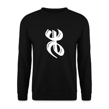 AMAZIGH BERBERE KABYLEALGERIE MAROC TUNISIE - Sweat-shirt Unisexe - noir - Devant - Alina (178cm) & Michal (187cm)