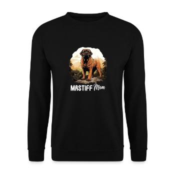 Mastiff - Unisex Pullover - Schwarz - Vorne - Alina (178cm) & Michal (187cm)