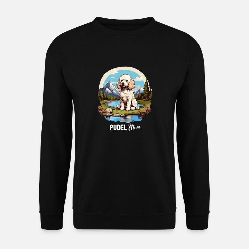 Poodle - Unisex Sweatshirt - black