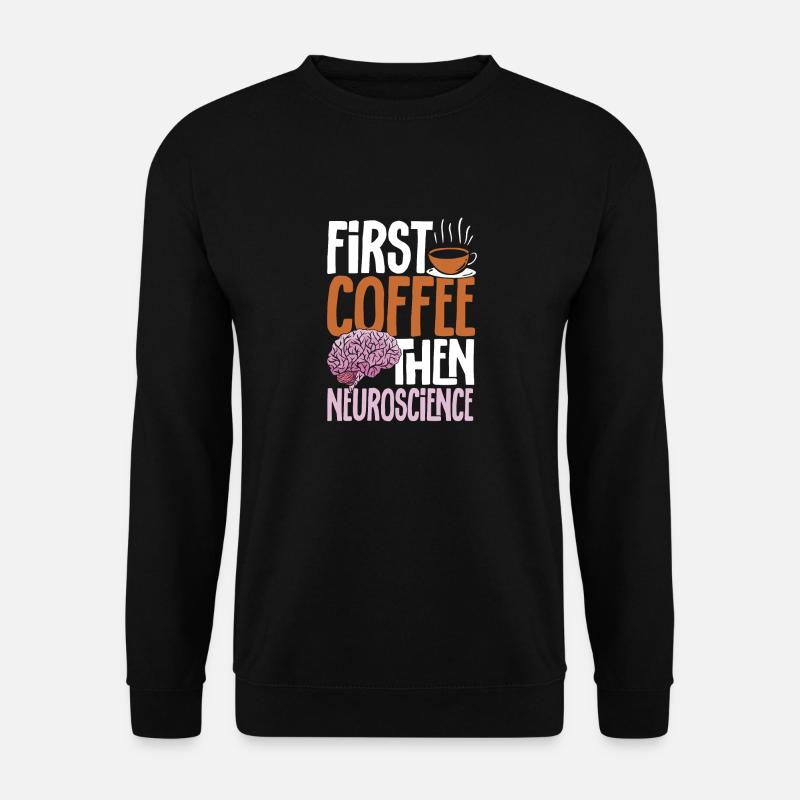 Neurologie Krankenschwester Gehirn Neurologin - Unisex Pullover - Schwarz