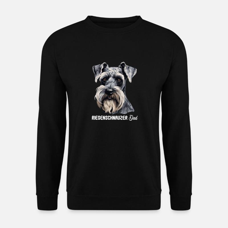 Schnauzer géant - Sweat-shirt Unisexe - noir