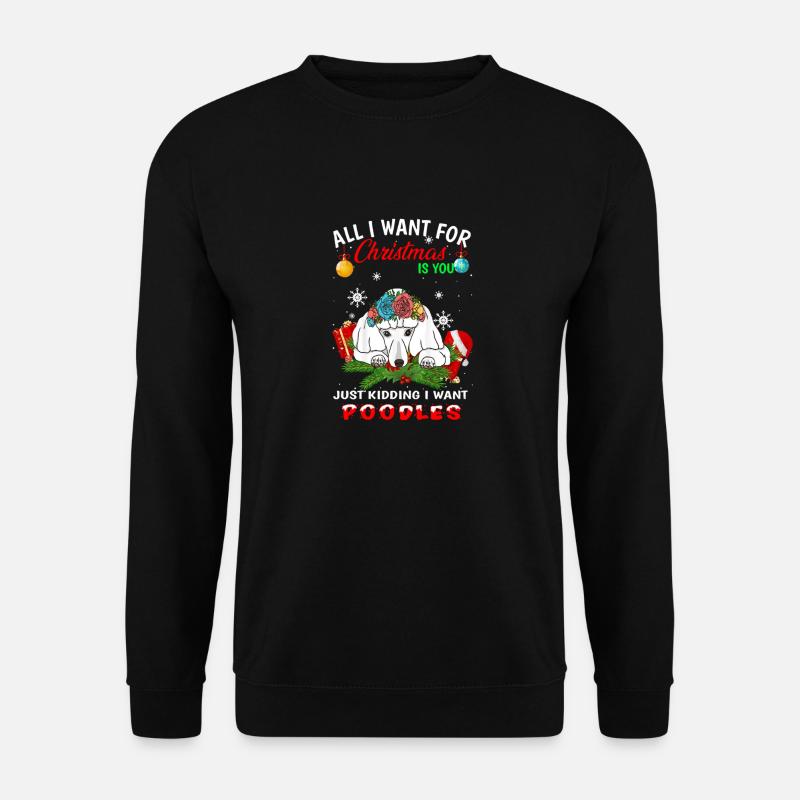 Pudel - Unisex Pullover - Schwarz