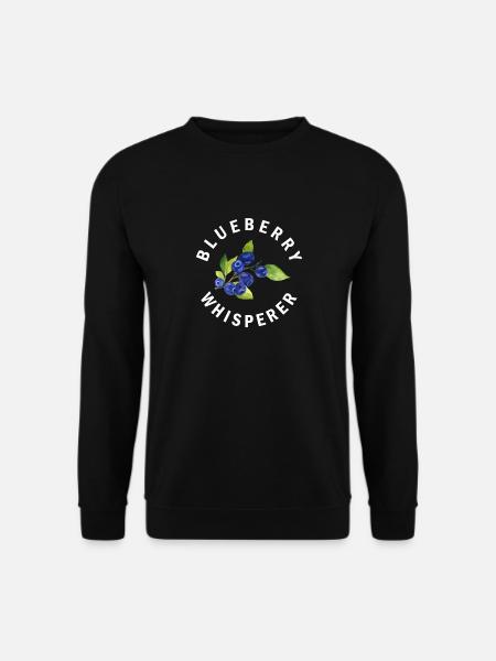 Blueberry, Fruit, Blueberry - Unisex Sweatshirt - black