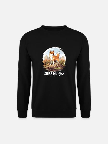 Shiba Inu - Unisex Pullover - Schwarz