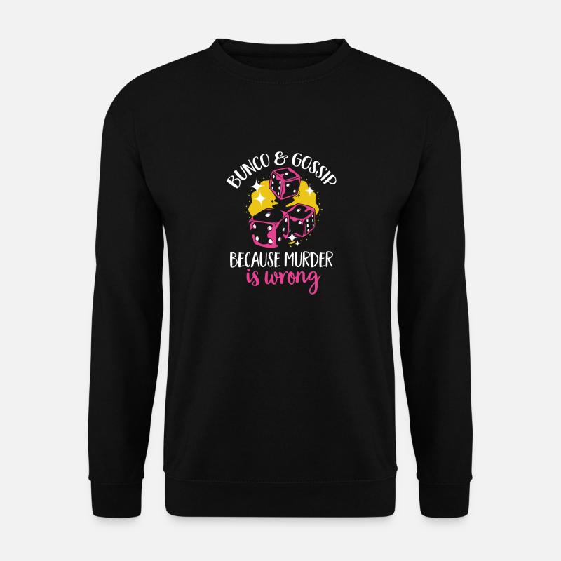 Bunco Dice Game - Unisex Sweatshirt - black