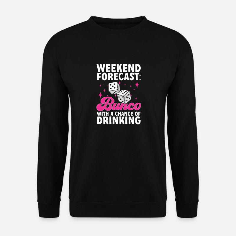Bunco Dice Game - Unisex Sweatshirt - black