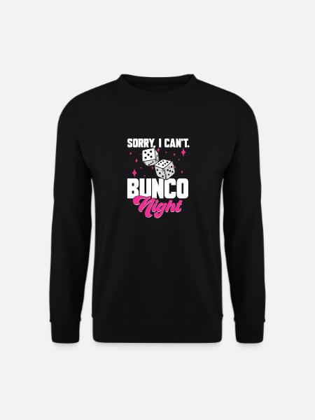 Bunco Dice Game - Unisex Sweatshirt - black