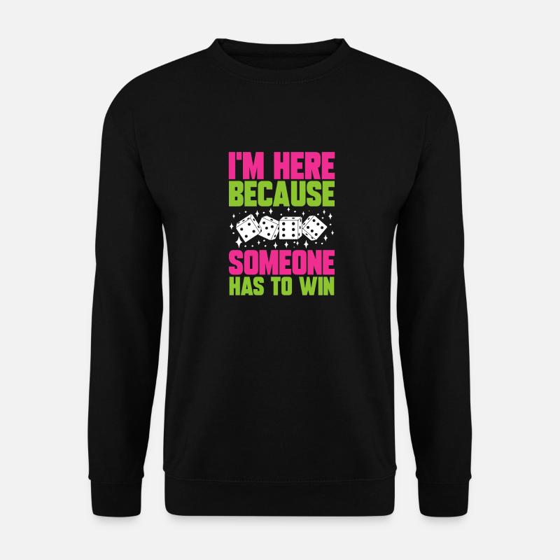 Bunco Würfelspiel - Unisex Pullover - Schwarz