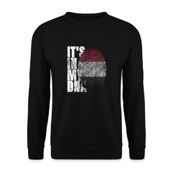 Yemen - Unisex Sweatshirt - black - Front - Alina (178cm) & Michal (187cm)