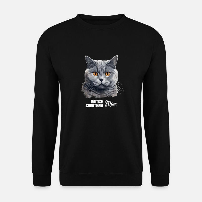 British Shorthair - Unisex Pullover - Schwarz