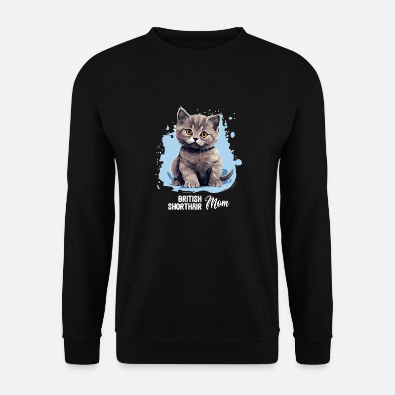 British Shorthair - Unisex Pullover - Schwarz